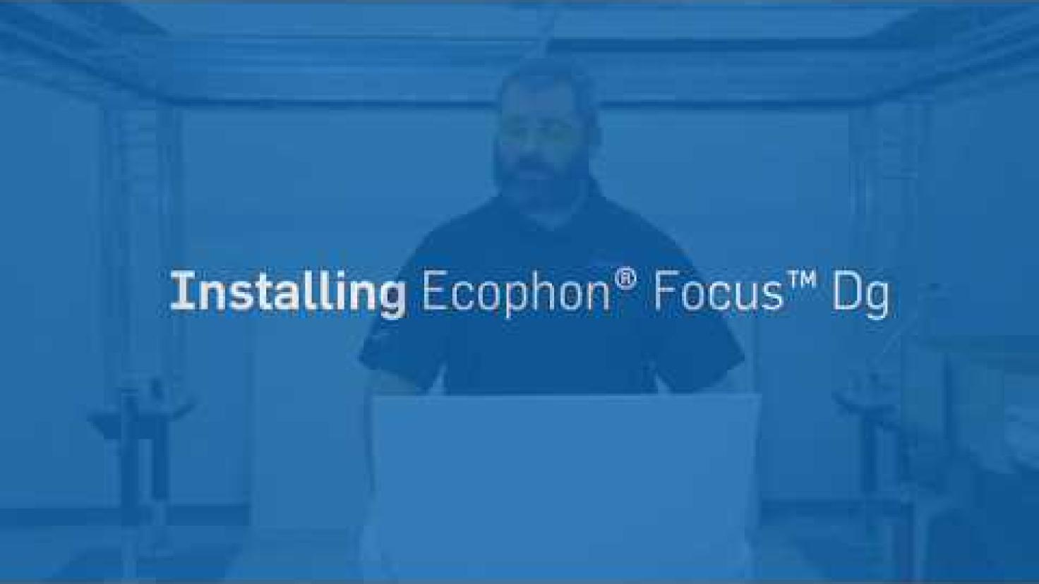 Ecophon® Focus™ Dg: How-To Install Semi Concealed Ceiling Panels