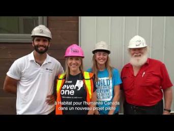 Housing Pilot Project with Habitat for Humanity Canada in French | CertainTeed